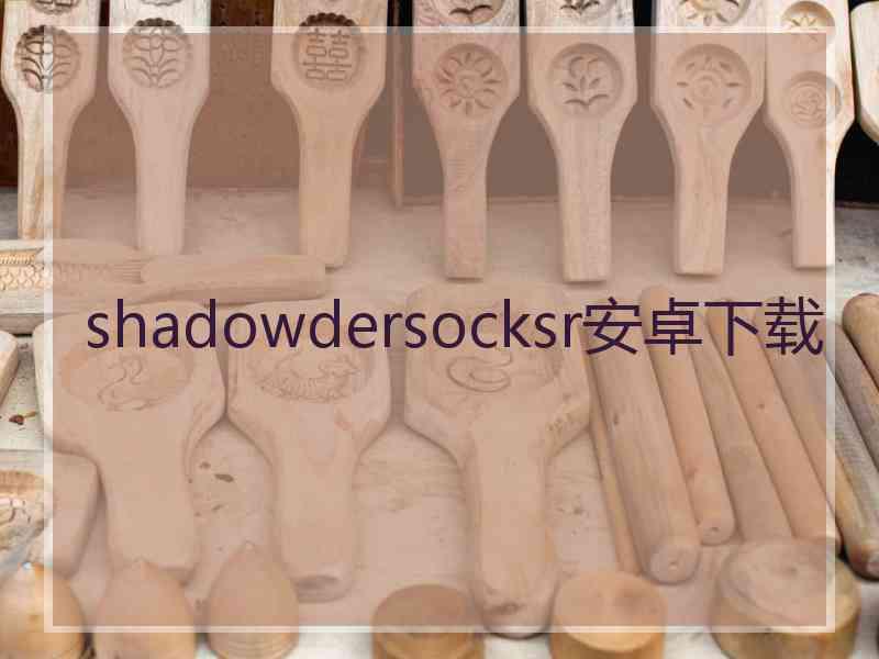 shadowdersocksr安卓下载