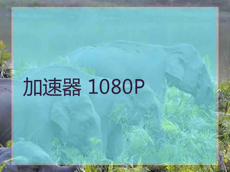 加速器 1080P