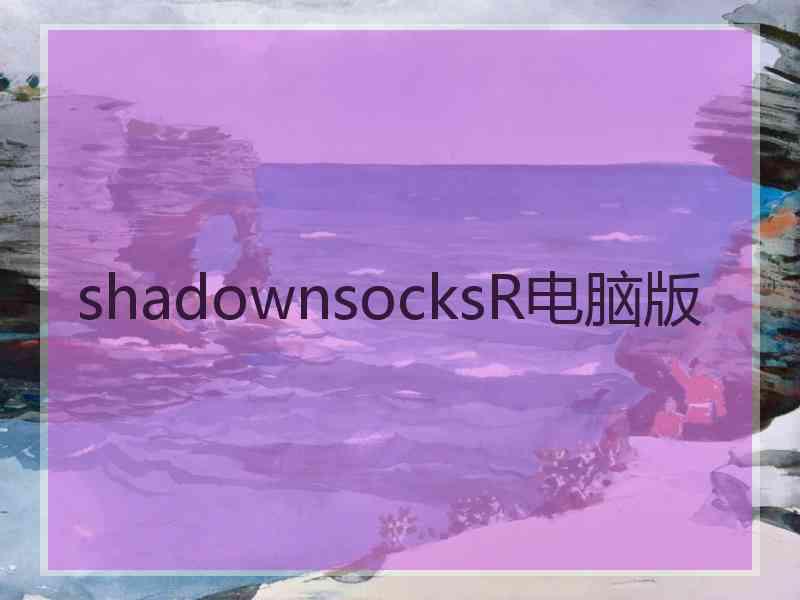 shadownsocksR电脑版