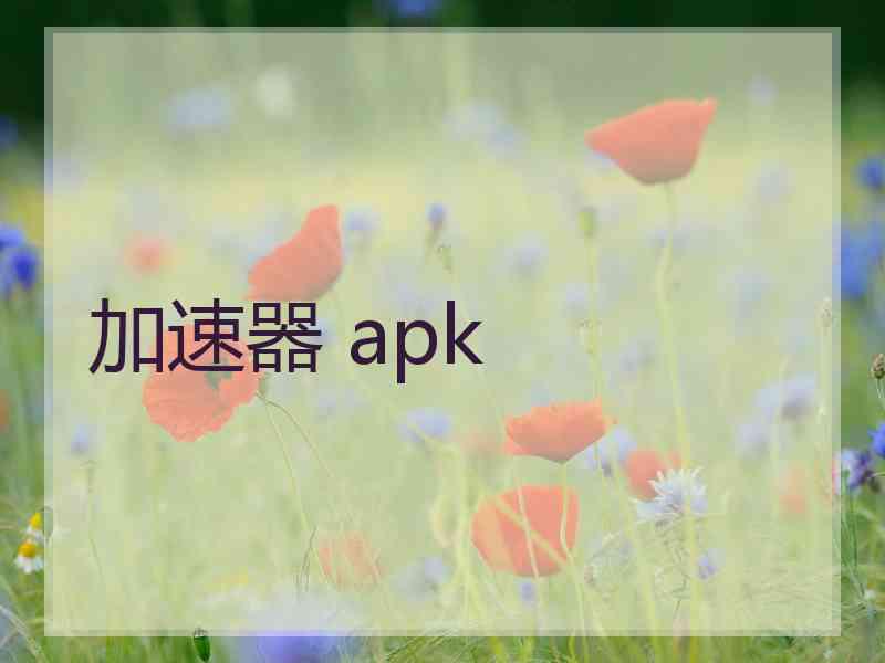 加速器 apk