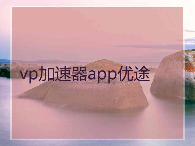 vp加速器app优途