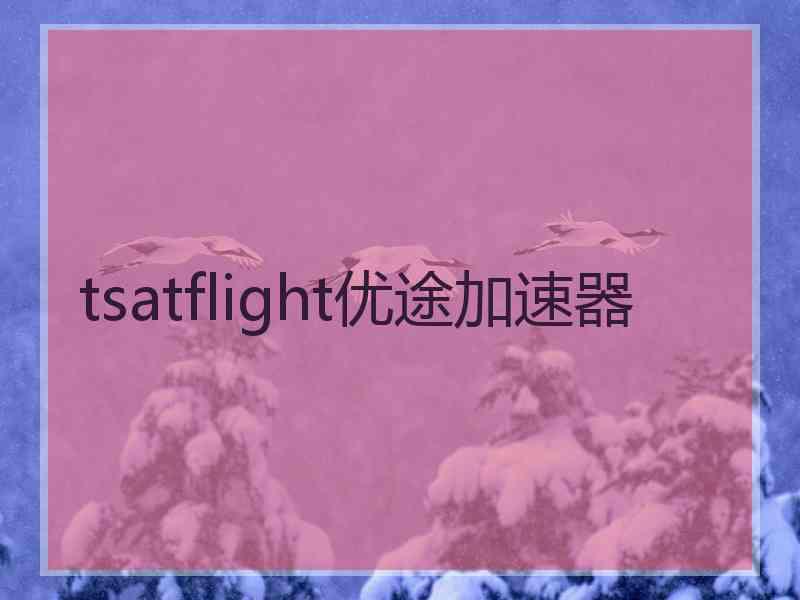 tsatflight优途加速器