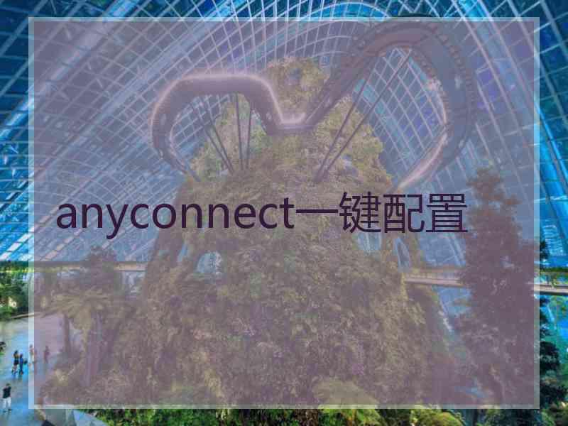 anyconnect一键配置